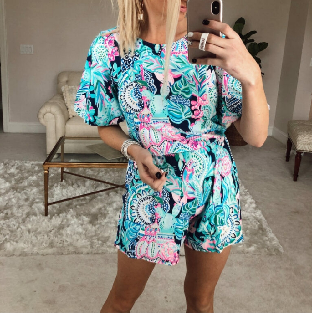 Lilly pulitzer britton romper